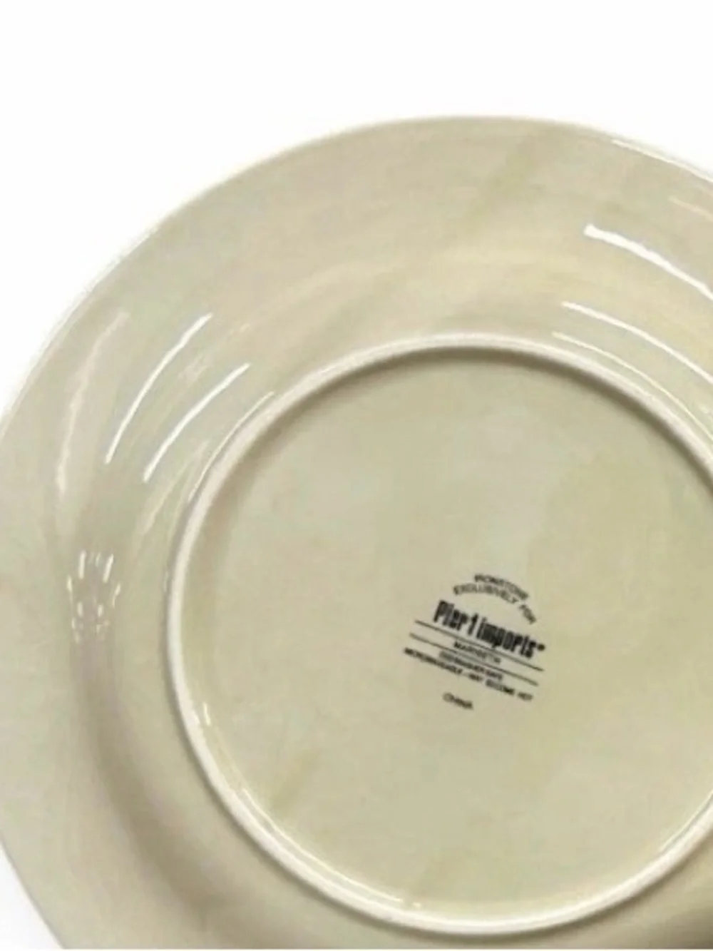 Pier 1 Imports Maribeth Red Floral Dinner Plate 11” Discontinued Replacement